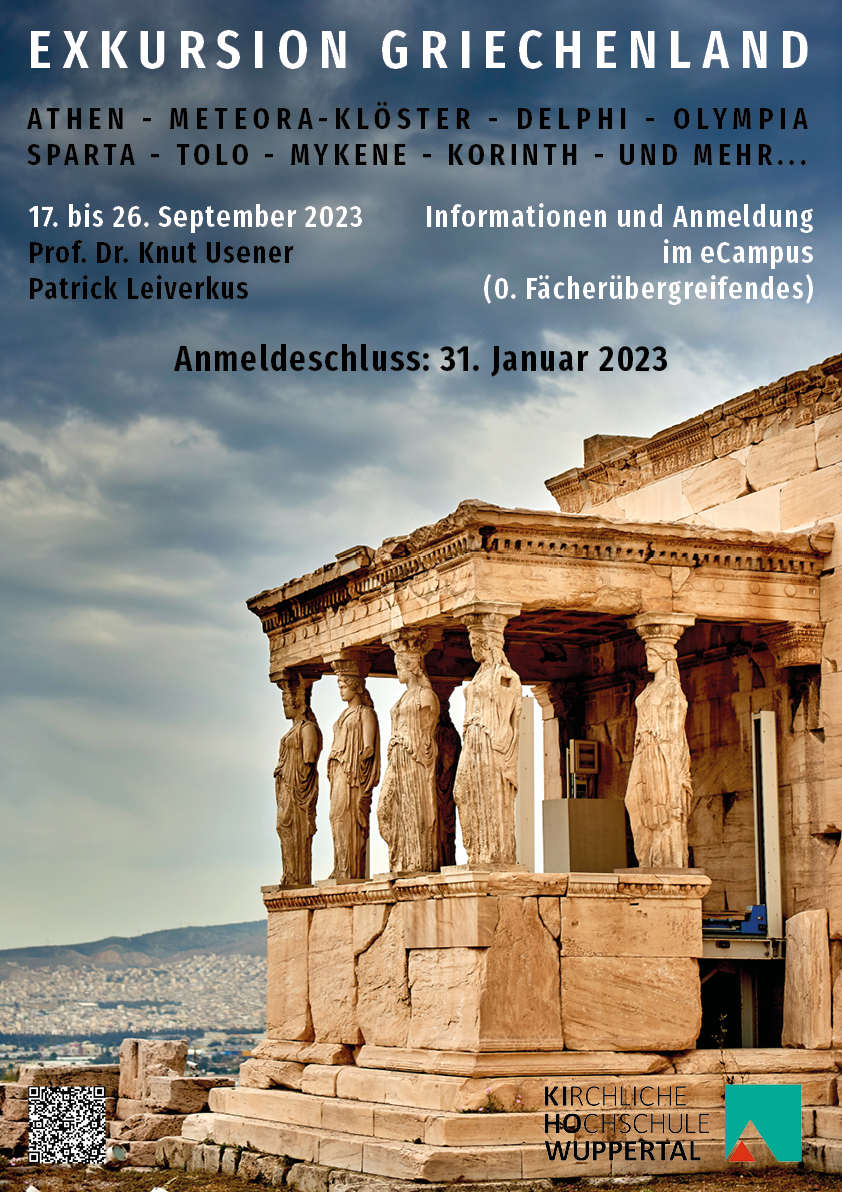 Plakat Exkursion Griechenland